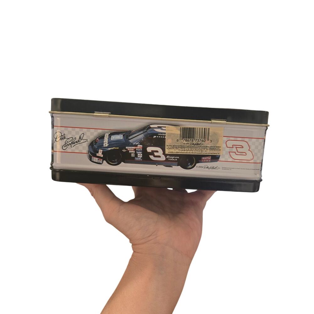 Dale Earnhardt #3 Goodwrench Service Plus Collectible Metal Lunch Box Tin - Picture 6 of 13